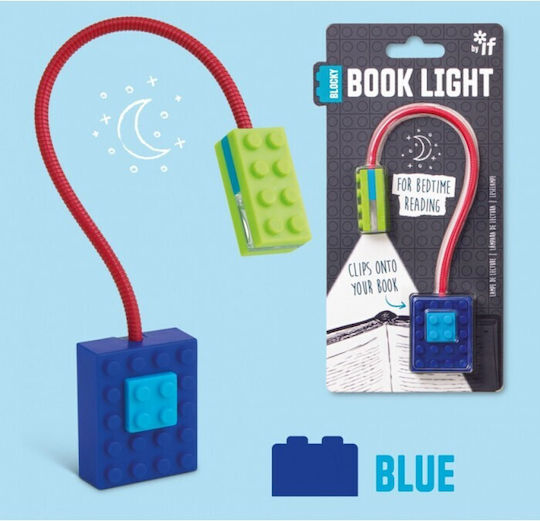 IF Book Light LED with Clip Blue