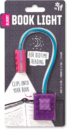 IF Book Light LED with Clip Purple