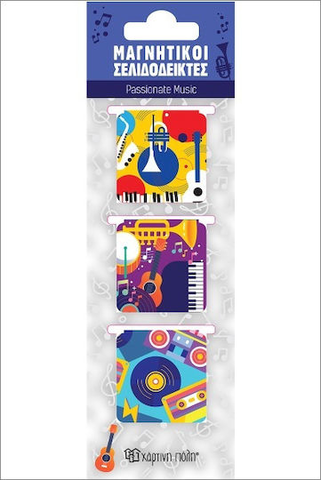 CHartini Poli Passionate Music Magnetic Bookmark HB.MBM.00077