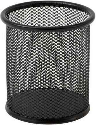 Metallic Pencil Holder in Black Color 1pcs 9x10cm