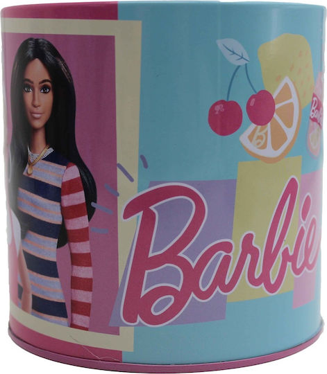 Μεταλλική Μολυβοθήκη Barbie 10x10x10.5εκ. 1τμχ