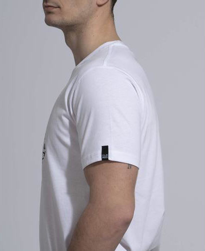 Pentagon Clomod Initials T-shirt σε Λευκό χρώμα