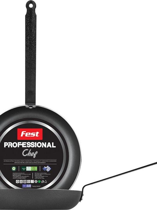 Fest Chef Plus Τηγάνι από Αλουμίνιο με Αντικολλητική Επίστρωση 26cm
