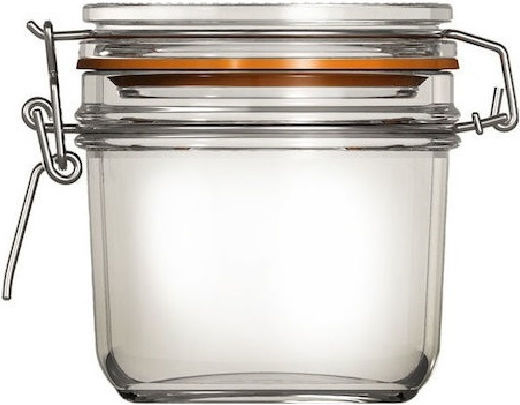 Uniglass Econ Lebensmittelglas Allgemeine Verwendung mit Luftdichtem Deckel Glas Transparent 200ml