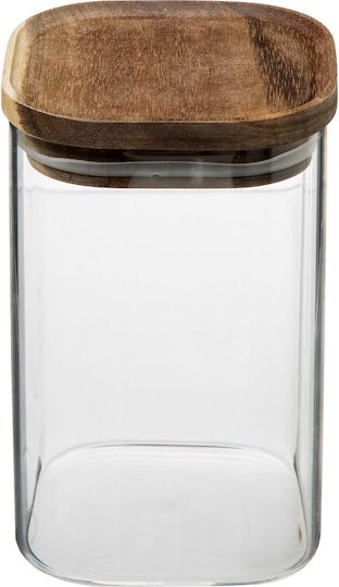 Click Vase für Zucker mit luftdichtem Deckel Glas Transparent 1000ml