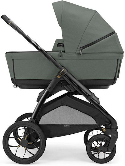 Inglesina Aptica XT Quattro Adjustable 3 in 1 Baby Stroller Suitable for Newborn Taiga Green 12.7kg