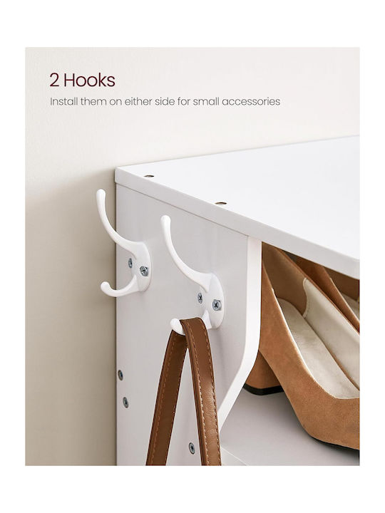 Wooden Shoe Organizer V17 30x26.5x110.5cm