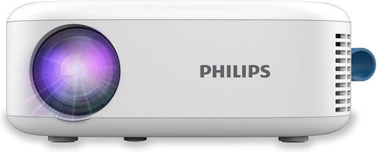 Philips Neopix 113 HD Projector με Ενσωματωμένα Ηχεία Μαύρος