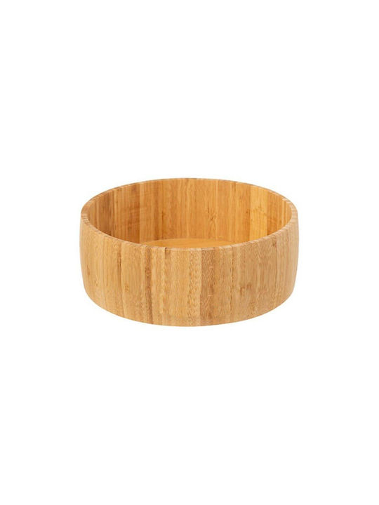 5Five Καλάθι Αποθήκευσης Bamboo Μπεζ 29x29x10cm