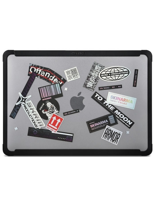 Skinarma Laptop Cover 14" MacBook Pro 14" (2021-2023) Transparent SK-MBP14-HENBLK539 Skinarma Laptop Cover 14" MacBook Pro 14" (2021-2023) Transparent SK-MBP14-HENBLK539