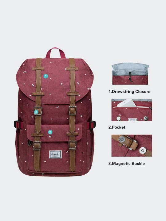 Kaukko Rucsac 21lt Roșu
