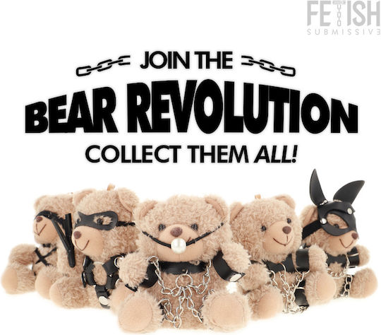 Fetish Submissive Fozzie Teddy Bear Bdsm Model 3 Κωδικός Προϊόντος D-242103