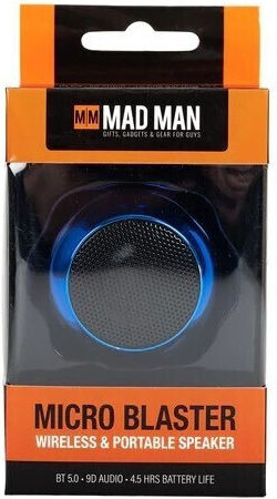 Micro Blaster Bluetooth-Lautsprecher mit Akkulaufzeit bis zu 45 Stunden Blau