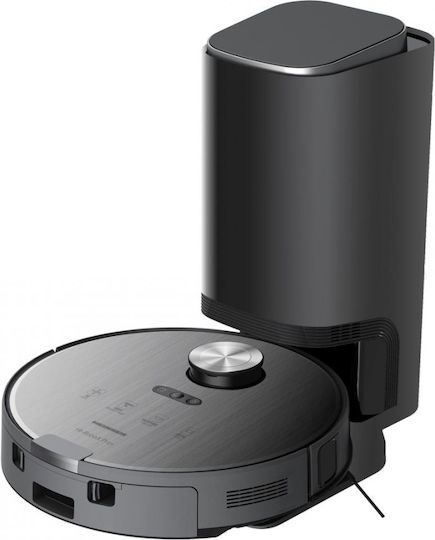 Heinner HI-RoboX PRO+ Σκούπα Ρομπότ με Χαρτογράφηση Laser & Απορρόφηση 4000Pa Μαύρη
