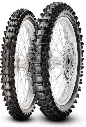 Pirelli Scorpion MX 80/100-12 50M TT Off-Road Λάστιχο Μοτοσυκλέτας Πίσω Soft