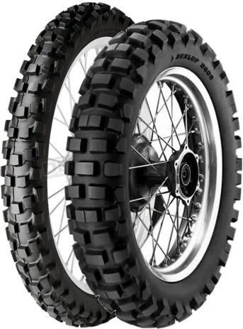 Dunlop D606 120/90-18 65R Tubeless Off-Road Motorcycle Tyre Back