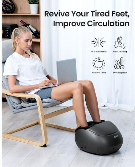 Renpho Massage Device Shiatsu for the Legs with Heating Function Black