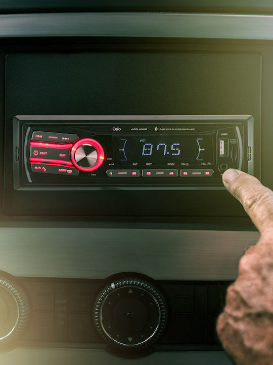 Osio Auto-Audiosystem 1DIN (Bluetooth/USB)