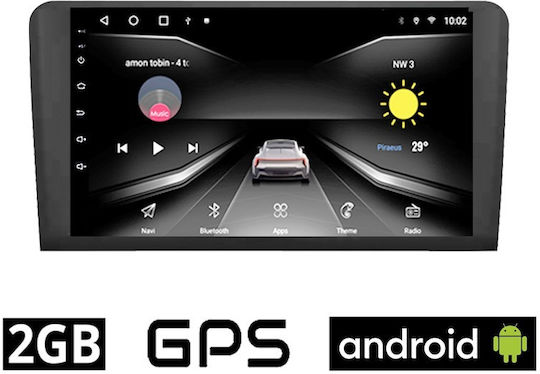 Sistem Audio Auto 2DIN (Bluetooth/USB/WiFi/GPS/Apple-Carplay/Android-Auto/Partitură)