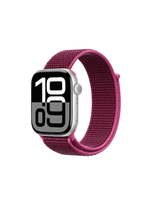 Crong Λουράκι Υφασμάτινο Μωβ (Apple Watch 38/40/41/42 mm, Crong)