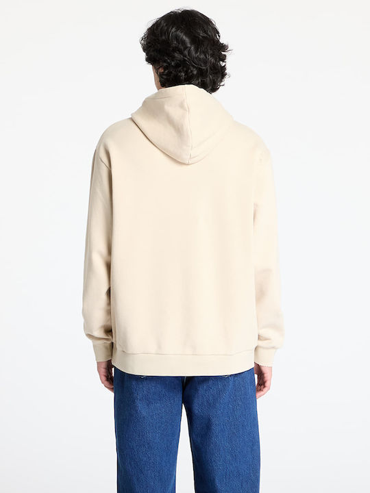 Sweatshirt mit Kapuze Khaki