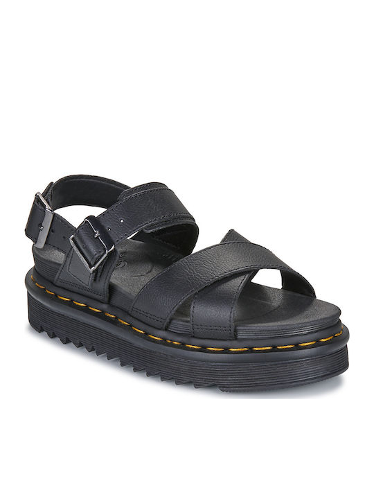 Dr. Martens Voss Leather Sandals Black