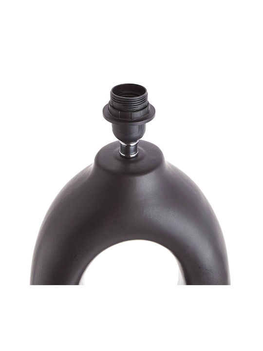 Butlers Ceramică Lampă de masă cu Abajur Negru și Bază
