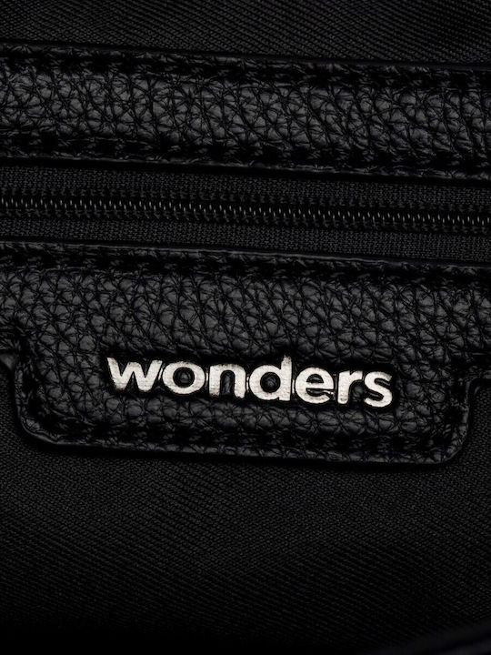 Leather Women's Crossbody Bag Black
