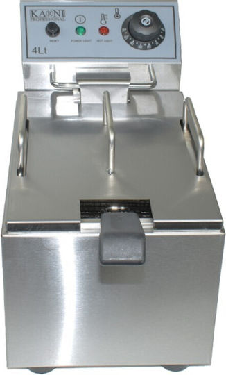 Karni Electric Fryer 2.5kW Capacity 4lt 21.5x38x31cm Hefa