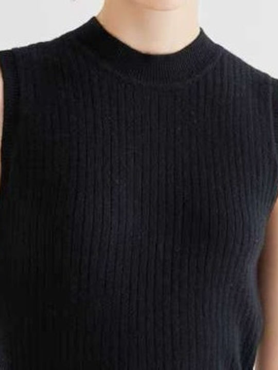 Women's Blouse Sleeveless Black