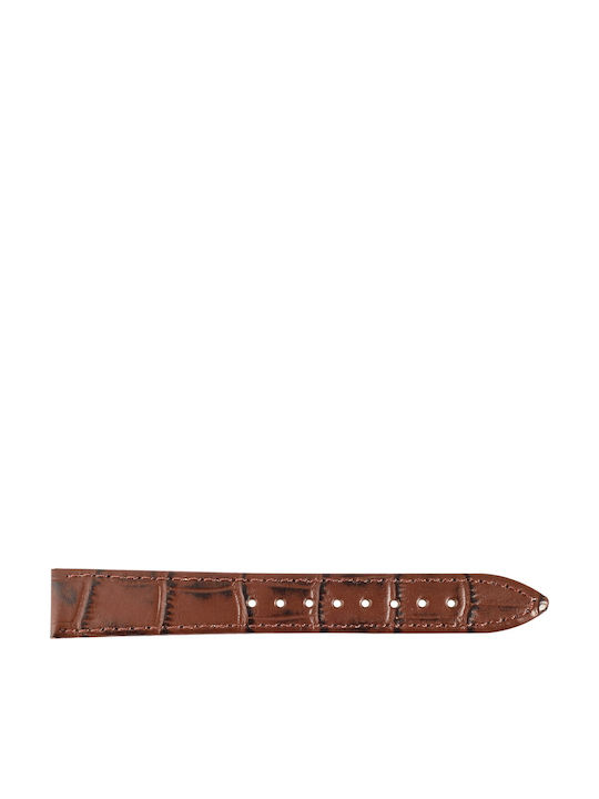 New Era Lederriemen Braun 24mm