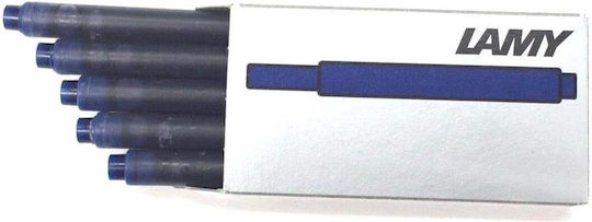 Lamy T10 Blue Black Ink Cartridges X 3pcs
