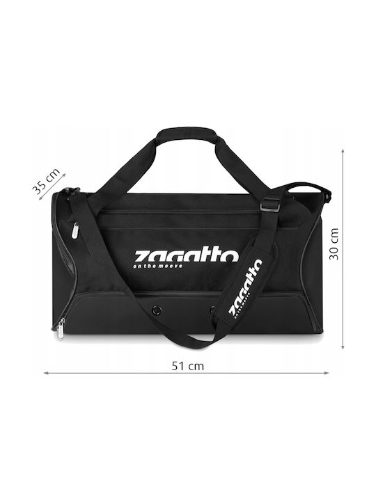 Zagatto Чанта За Рамо За Спортна Зала Черна