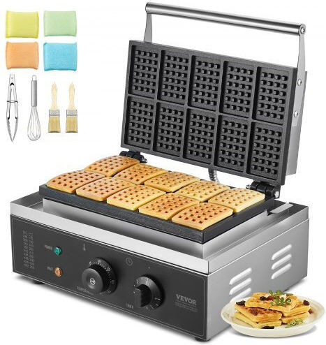 Vevor Commercial Waffle Maker SYBLSHFBJDP1VHULYV2