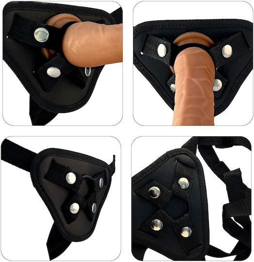Ophelia's Dream Toys Harness Serie Mars Dildo Braun 10qscd-002brn
