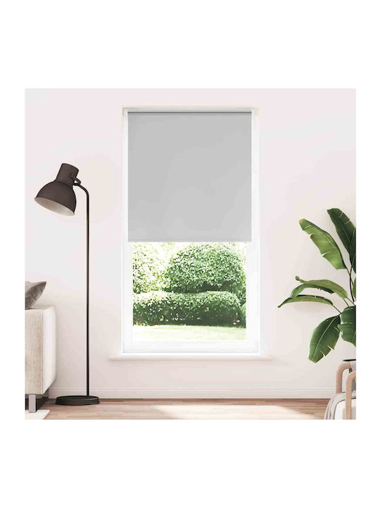 vidaXL Roller Blinds Total Blackout Gray W90xH210cm 4011438