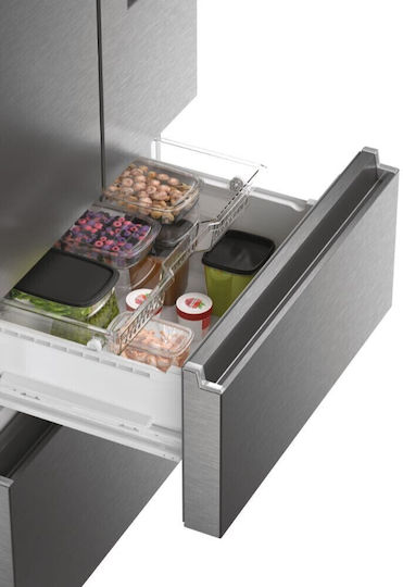 Haier Ψυγειοκαταψύκτης 477lt NoFrost Υ200.6xΠ70xΒ67.5εκ. Inox HFW7720EWMP