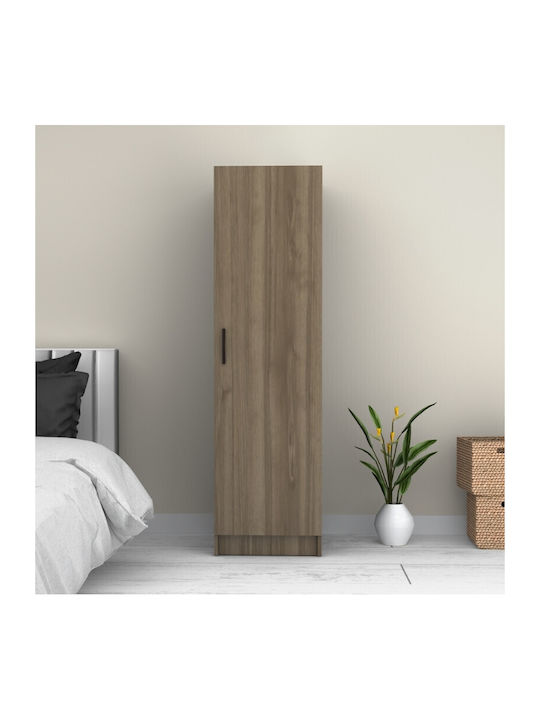Einzeltür Kleiderschrank Victoria Walnut 50x60x181cm