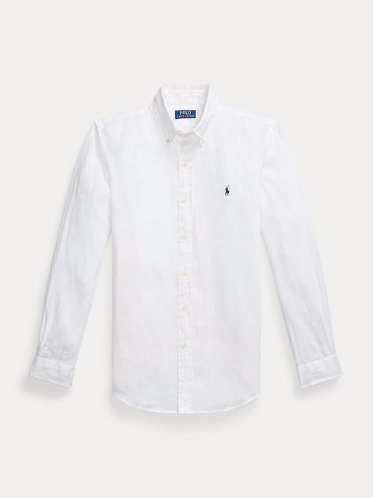 Дълъг ръкав Риза White