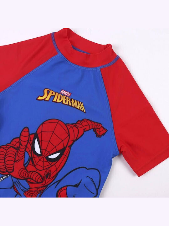 Cerda Spiderman Kinder Badebekleidung Rashguard Blau
