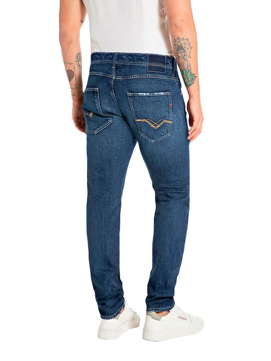 Replay Men's Jeans Pants Regular Fit Blue