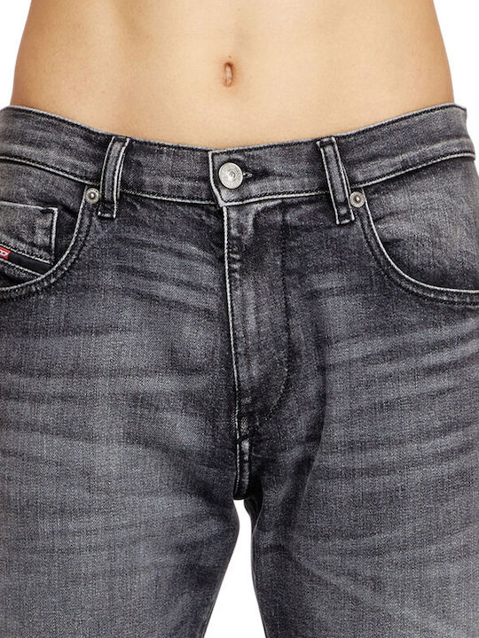 2019 D-strukt Herren Jeanshose mit Slim Passform Charcoal