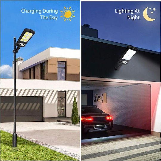 Lampă Solară Stradală cu Senzor de Mișcare IP65