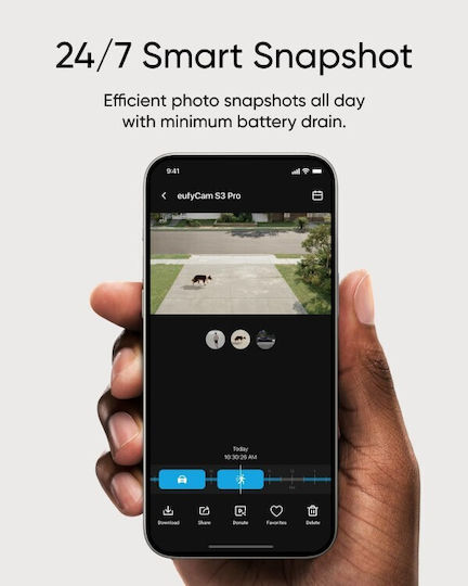 Anker Sistem de Supraveghere EufyCam S3 Pro KIT 4 Camere Camere Wireless Camere IP 8MP cu Hub de Control