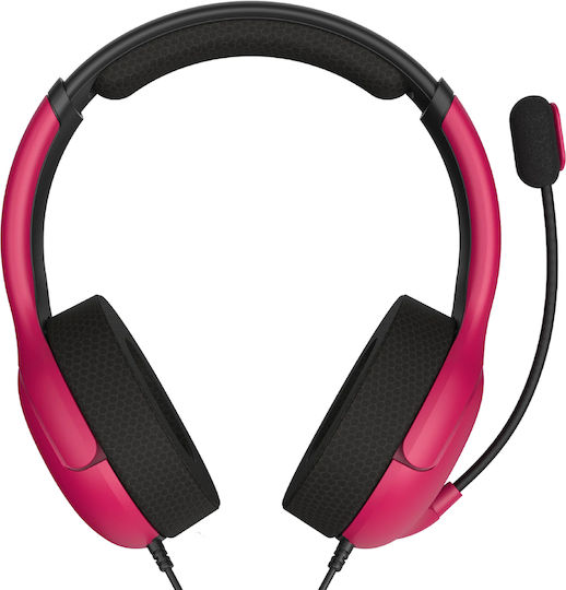 PDP Airlite On Ear Căști Gaming Cu Conectivitate 3,5 Mm Roșu Pentru PC / PS4 / PS5