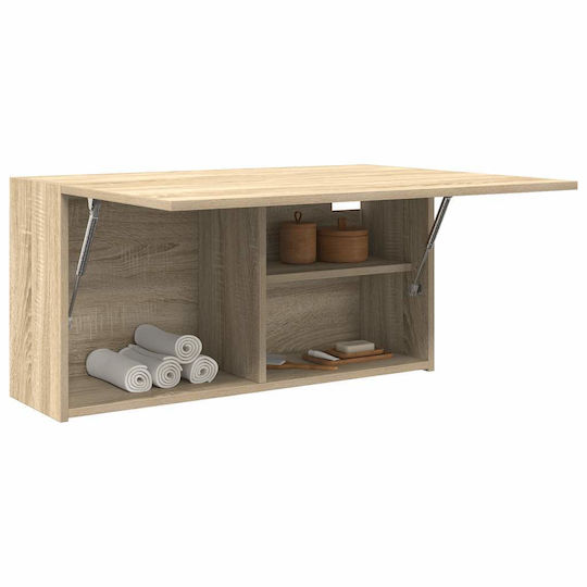 vidaXL Ντουλάπι Μπάνιου 80x25x40cm Sonoma
