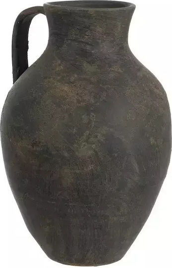 Ixia Regal Vase Keramik Grau F27xH46cm