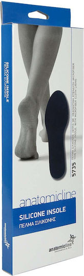 Anatomic Line Ανατομικοί Πάτοι Παπουτσιών από Σιλικόνη Μπλε 2τμχ