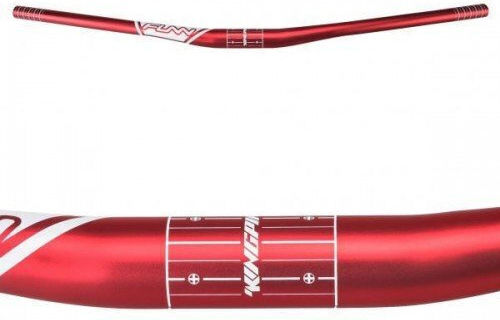 Кормило Funn Kingpin 31.8mm Повдигане 30mm X 785mm X 8° Назад X 5.5° Нагоре Червено
