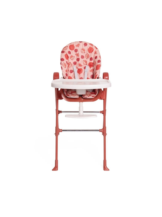 Chicco Polly Essential Foldable Baby Highchair with Adjustable Height Juice